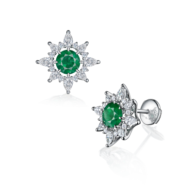 E04-FD-003-6 Серьги (750)